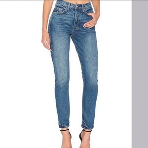 GRLFRND Karolina High-Rose Skinny Jeans